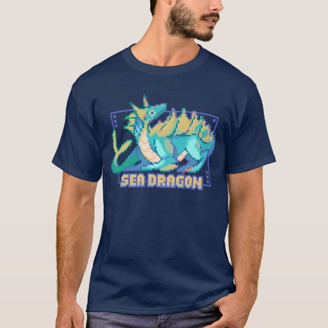 Camiseta Zee Draak Pixel Art Design Tshirt (Frente)