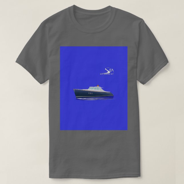 Camiseta Zeelander Yacht Power 50 Ft (Frente do Design)