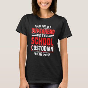 Camiseta zelador de escola zelador zelador guardião Hoseke