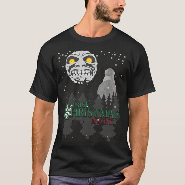 Camiseta Zelda Majora's Mask T-shirt. CHRISTMAS (Frente)