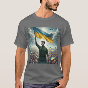 Camiseta Zelenskyy Ucrânia Rally T-Shirt