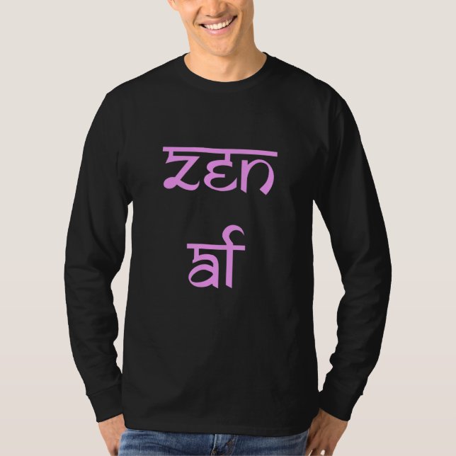 Camiseta Zen AF Funny (Frente)