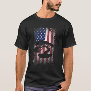 Camiseta Zen Bonsai American Flag Vintage USA Pa