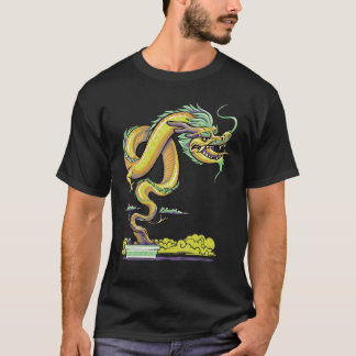 Camiseta Zen Buddhist - Dragão Estético Japonês Bonsai Tree