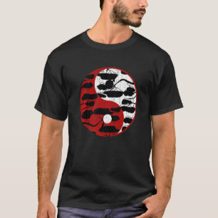 Camiseta Zen Buddhist Japonês Cultura Yin Yang Gardener Bo