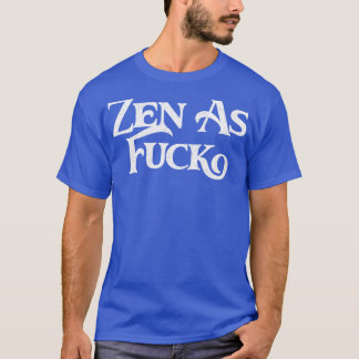 Camiseta Zen como Design de Tipografia Retroativa