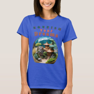 Camiseta Zen Garden Sphere com anão - Nutricione seu sonho
