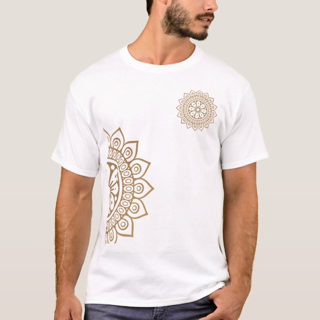 Camiseta Zen Mandala Tee (Frente)