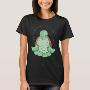 Camiseta Zen Meditation Yoga Turtle Omm