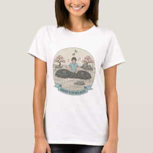 Camiseta Zen Soundwave Garden DJ