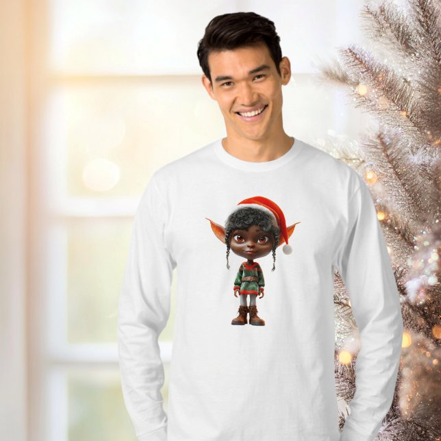 Camiseta Zen Teen Christmas Elf Men's Tee (Criador carregado)