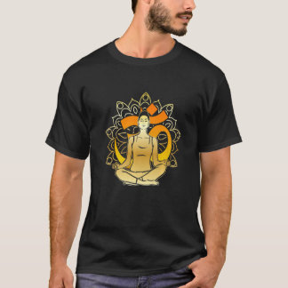 Camiseta Zen Yoga Meditating Premium