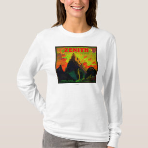 Camiseta Zénite LabelWhittier alaranjado, CA