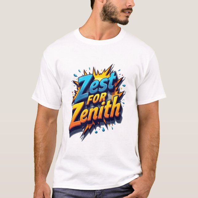 Camiseta Zenith T-Shirt Design (Frente)