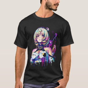 Camiseta Zenless Zone Zero Yidhari Murphy Vaporwave Estétic