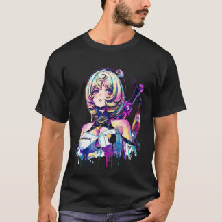 Camiseta Zenless Zone Zero Yidhari Murphy Vaporwave Estétic