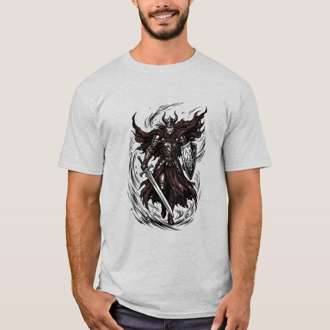 Camiseta Zepar Espada do Ars Goetia (Frente)