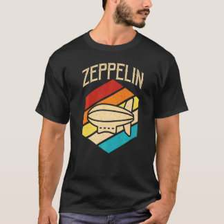 Camiseta Zeppelin Retro Vintage Pôr do Sol 70s 80s Desgasta