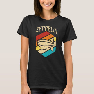 Camiseta Zeppelin Retro Vintage Pôr do Sol 70s 80s Desgasta