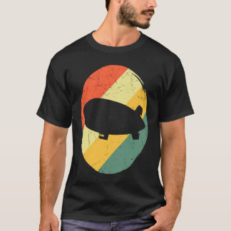 Camiseta Zeppelin Retro Vintage Sunset Dirigible Airship