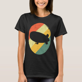 Camiseta Zeppelin Retro Vintage Sunset Dirigible Airship