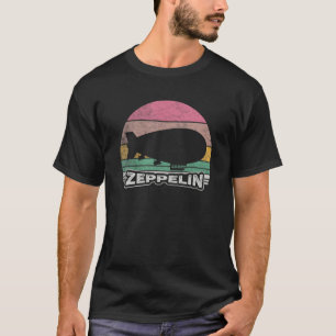 Camiseta Zeppelin Vintage Retro Zeppelin Dirigible Airship
