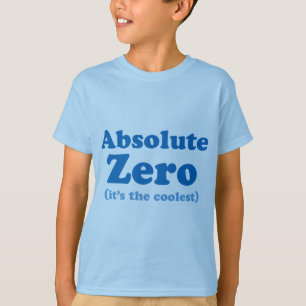 Camiseta Zero absoluto