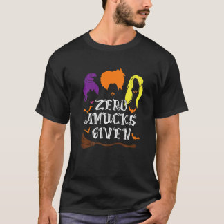 Camiseta Zero Amucks Dado Amuck Com Morcego Halloween Bruxa