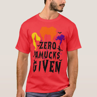 Camiseta Zero Amucks Dão Mulheres Halloween Engraçado Sande