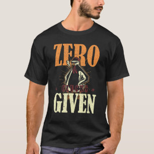 Camiseta Zero Clucks Dado Pijamas De Frango
