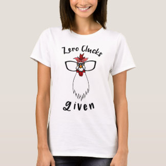 Camiseta Zero Cluques Dados Fazendeiro De Fazenda De Frango