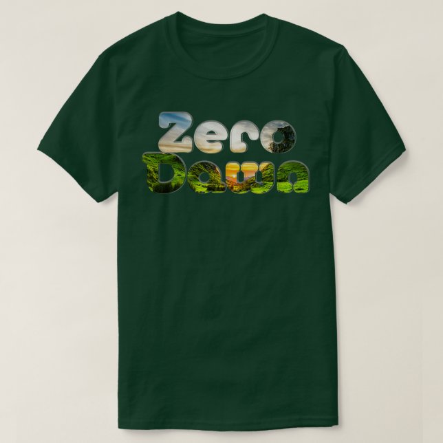 Camiseta Zero Dawn (Frente do Design)