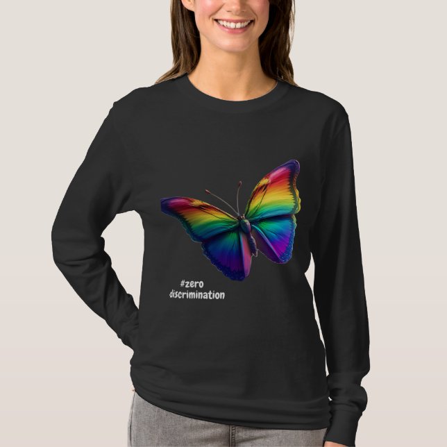 Camiseta Zero Discrimination Day  Stand Out Stand Together (Frente)
