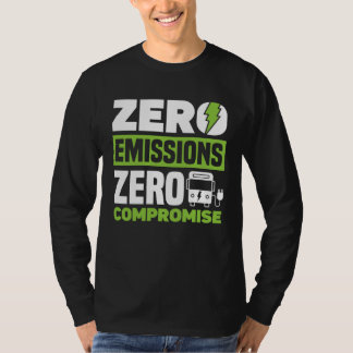 Camiseta Zero Emissions Zero Compromise Battery Electric Ve