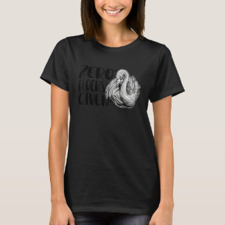 Camiseta Zero Flocks Given  Animal  Flamingo For Men Women 