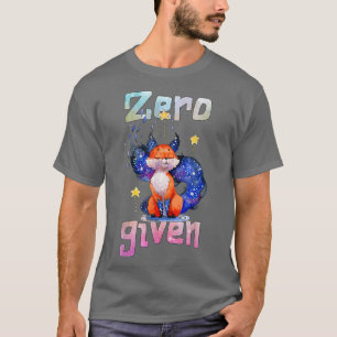 Camiseta Zero Fo Dado, Engraçado