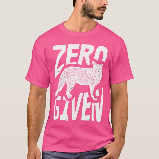 Camiseta Zero Fox Dada Engraçado (Frente)