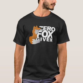 Camiseta Zero Fox Dado Raposa Gag