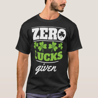Camiseta Zero lucks given Shamrock C leaf