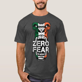 Camiseta Zero Medo irlandês