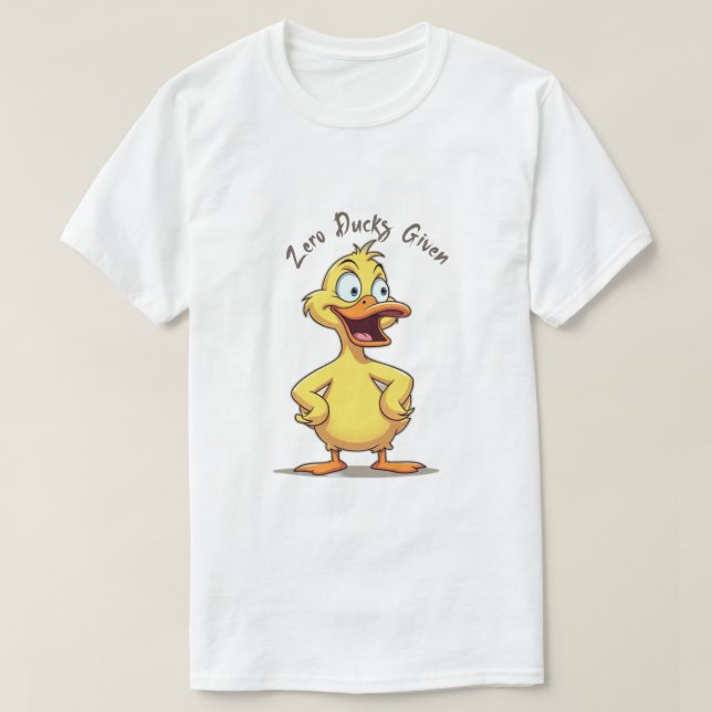 Camiseta zero Patos Dados (Frente do Design)