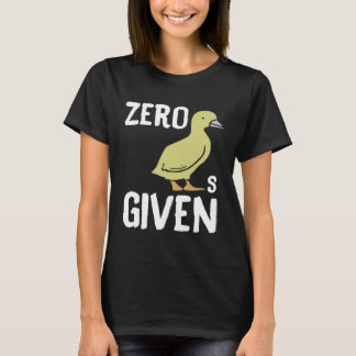 Camiseta Zero Patos Dados Pato