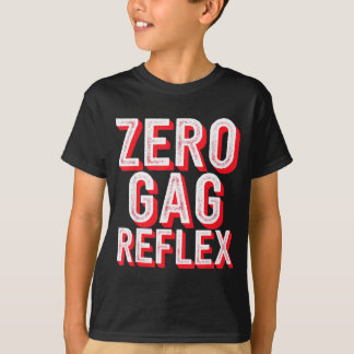 Camiseta Zero Reflexo de Gagueira, Meme Divertido da Festa