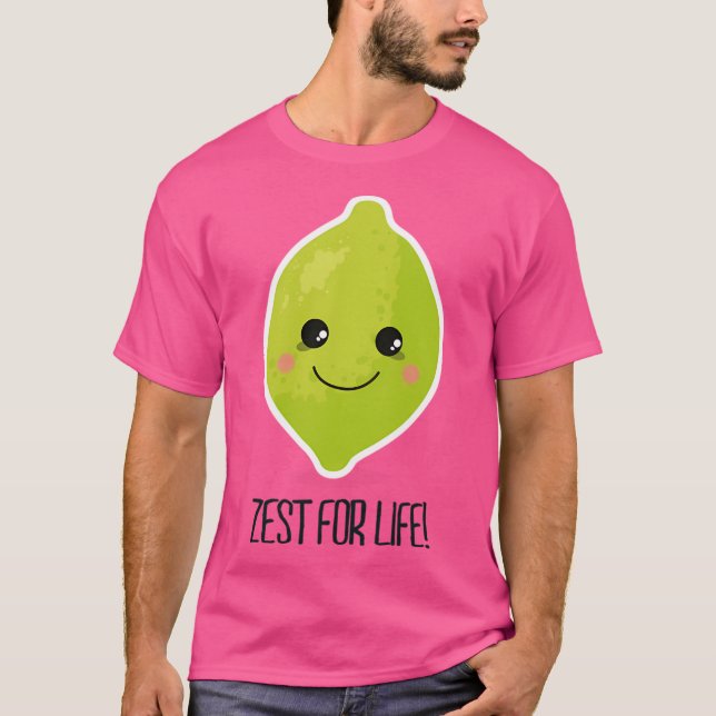 Camiseta Zest For Life (Frente)