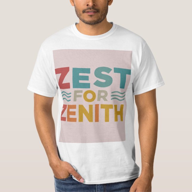 Camiseta Zest para Zenith (Frente)