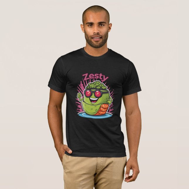 Camiseta Zesty Vibes (Frente Completa)