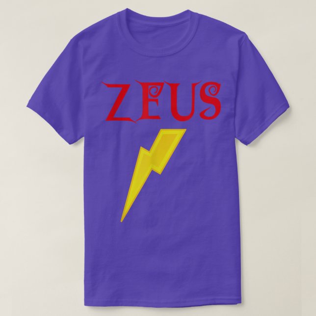 Camiseta Zeus Costume 6916 (Frente do Design)