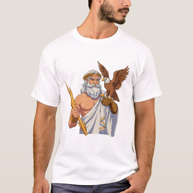 Camiseta Zeus deus do céu (Frente)