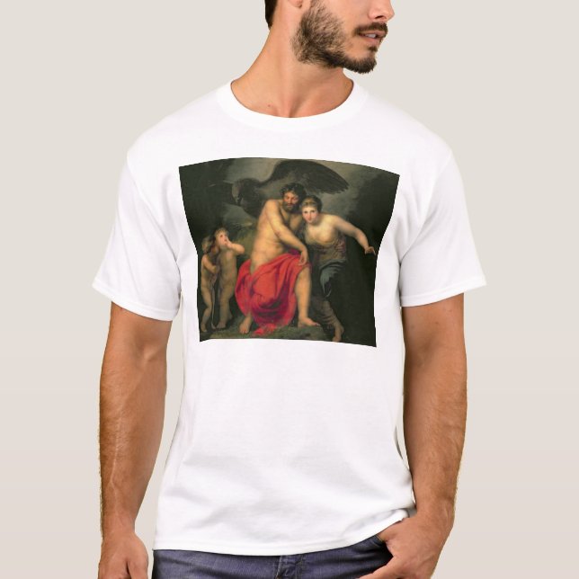 Camiseta Zeus e Hera na montagem IDA, 1775 (Frente)