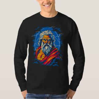 Camiseta Zeus Greek Mythology God of Lightning